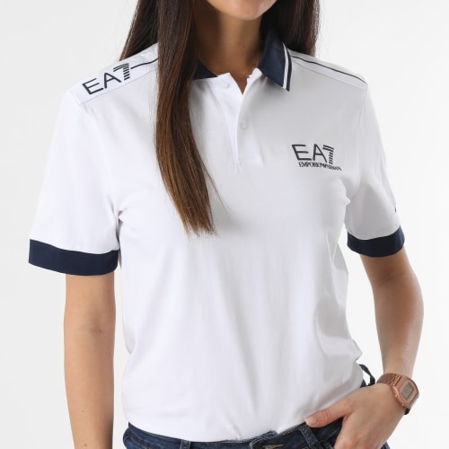 Polo Manches Courtes Femme 3RPF20 Blanc