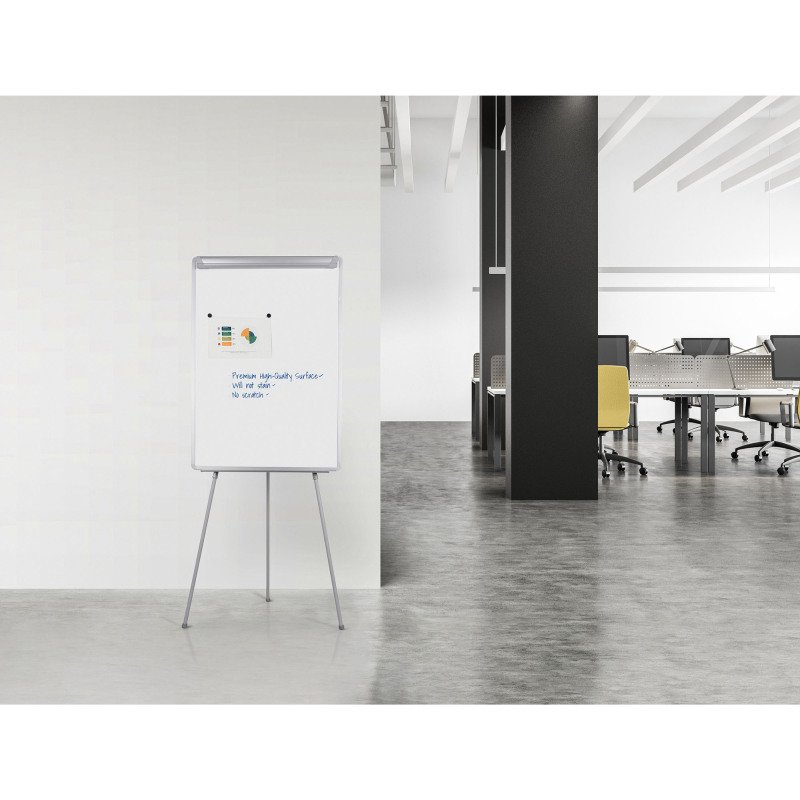Paperboard- chevalet de conférence fixe Easy Bi-Office