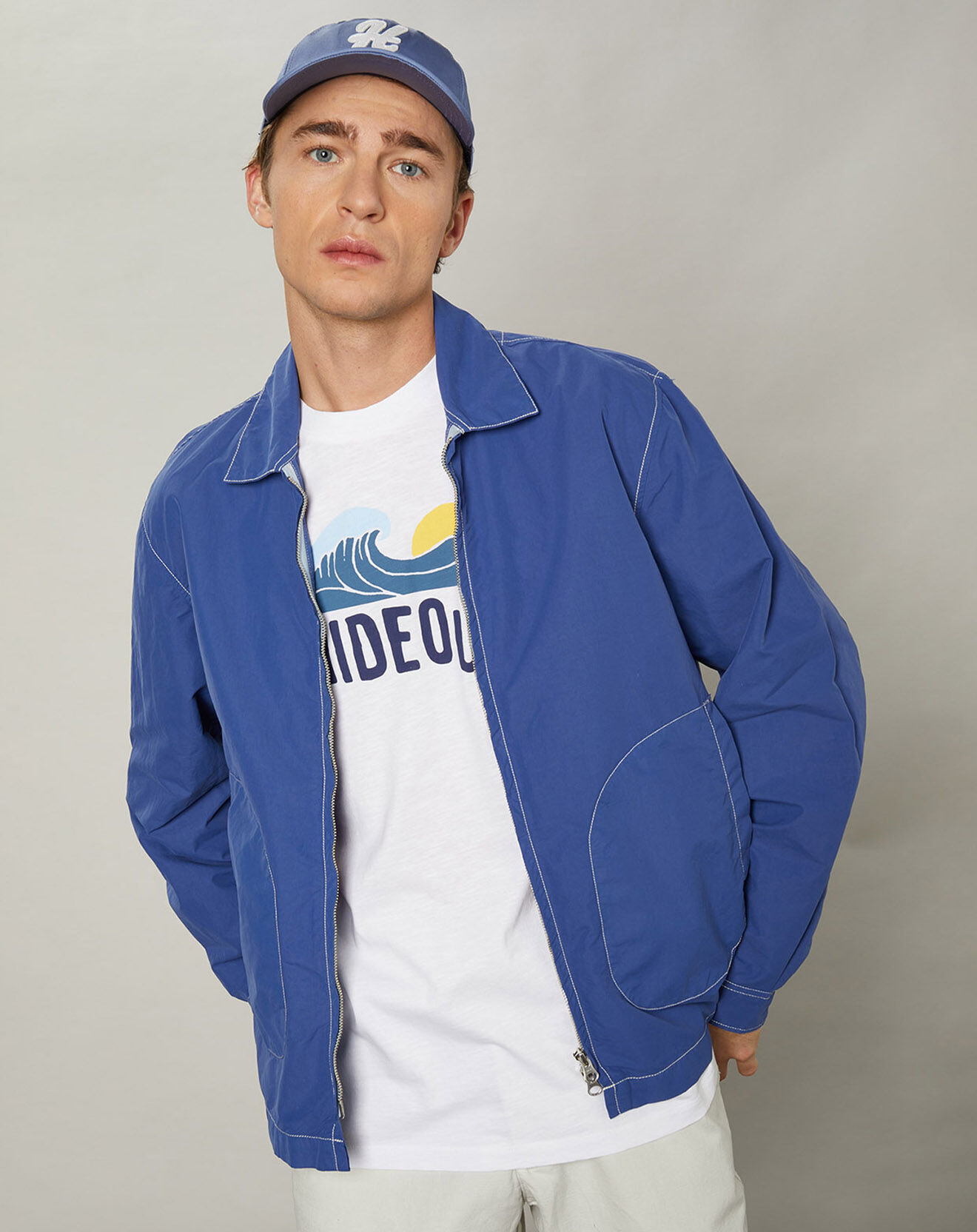 Hartford Blouson Delano Pat océan
