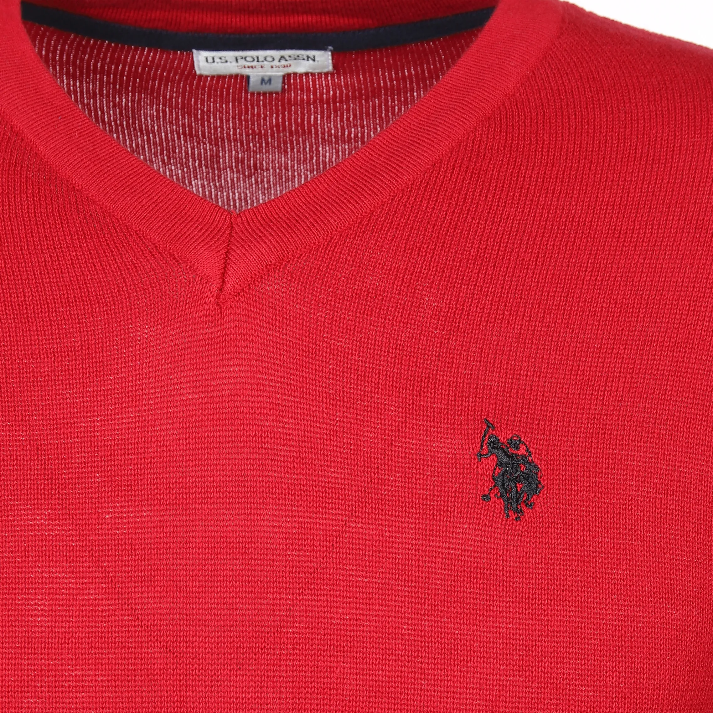 Herren Feinstrickpullover mit V-Ausschnitt