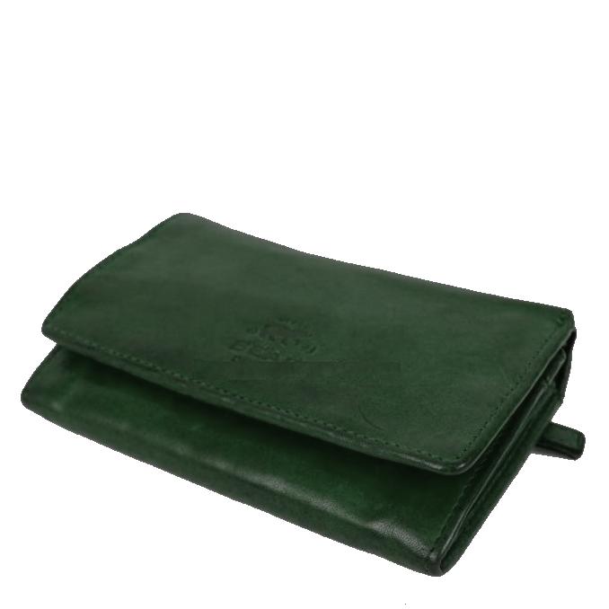 Bear Design Portemonnee Flappie Green