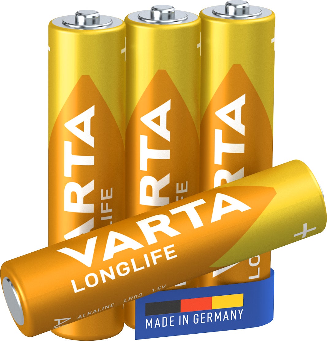 Varta AAA batterij LongLife 4 stuks