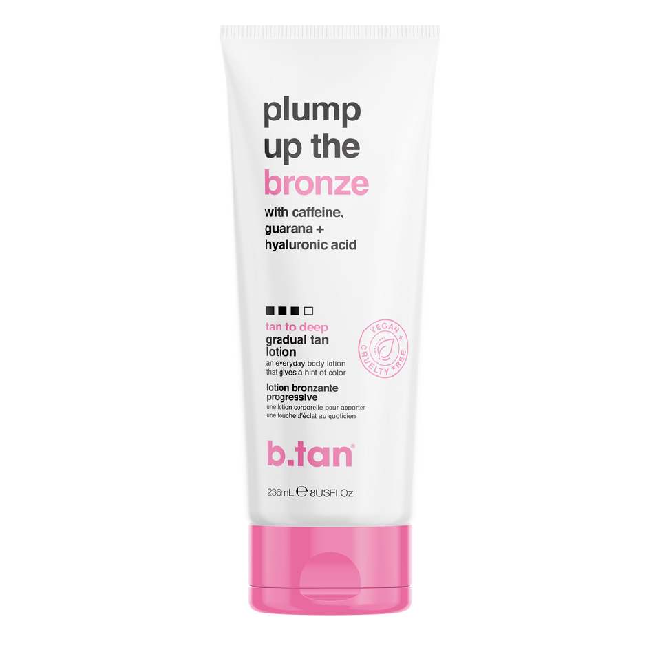 b.tan - Plump Up The Bronze Tan To Deep Gradual Lotion 236 ml - Selvbruner