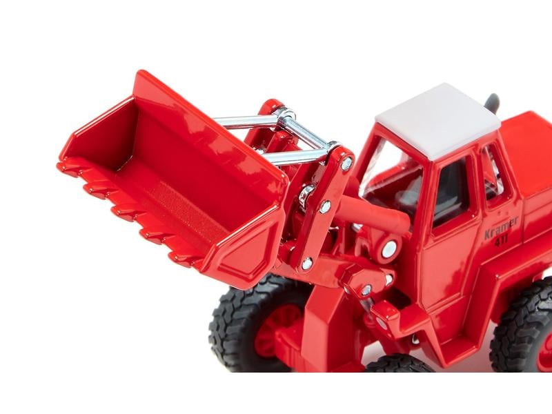 Siku Radlader Kramer Allrad 411, Rot, 1:50 Siku Super Bagger Modell