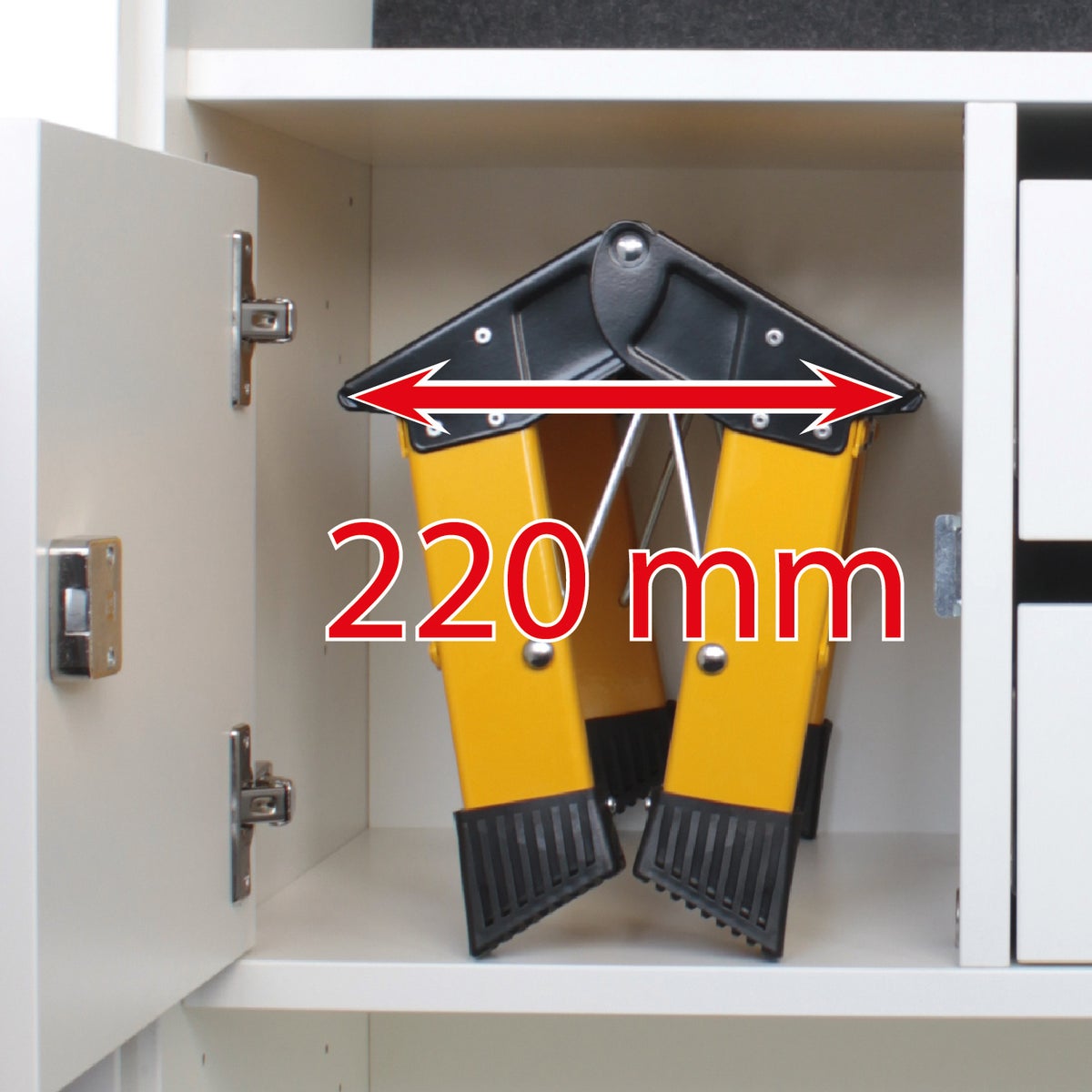 Krause Dubbele Opvouwbare Opstapkruk Rolly® Roze