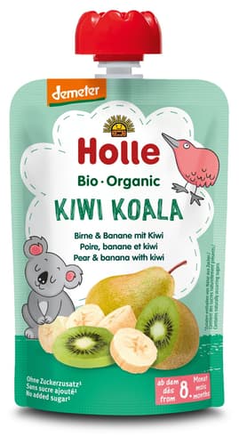 Holle BIO Kiwi Koala - Pouchy Birne & Banane mit Kiwi