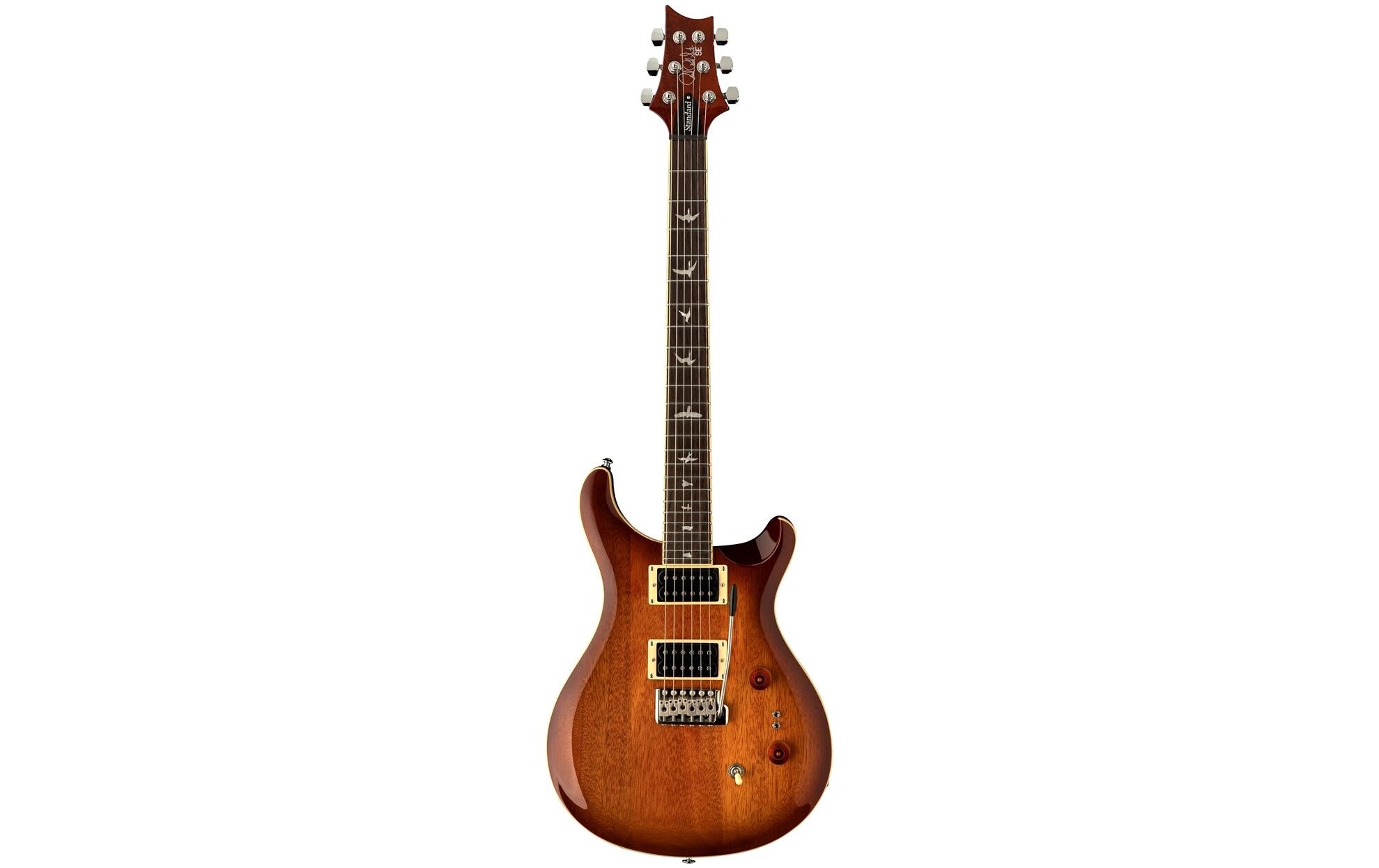 E-Gitarre SE Standard 24-08 – Tobacco Sunburst<br>E-Gitarre mit Humbucker-Pickups mit «Split Coil»-Funktionalität für insgesamt 8 Pickup-Konfigurationen