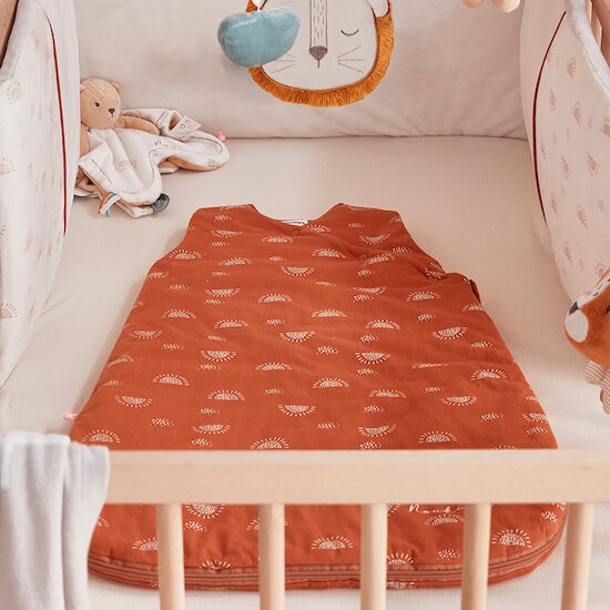 Babou & Kendi Gigoteuse imprimé Soleil en Jersey   Caramel        70 cm   de               Noukies