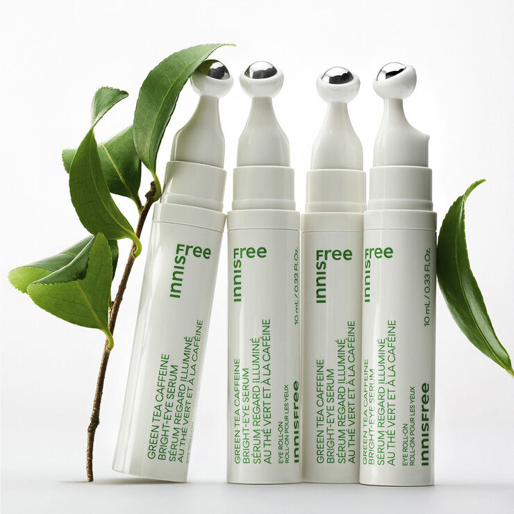 Innisfree Green Tea Caffeine Bright-Eye Serum - Hydrating Serum