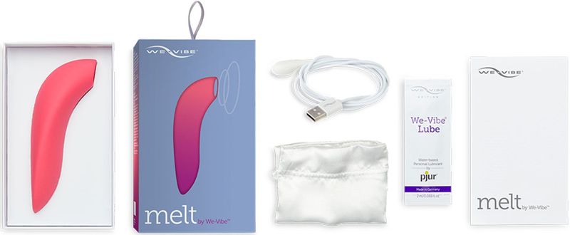 MELT - Clitorisstimulator - Zwart - Materiaal: Silicone