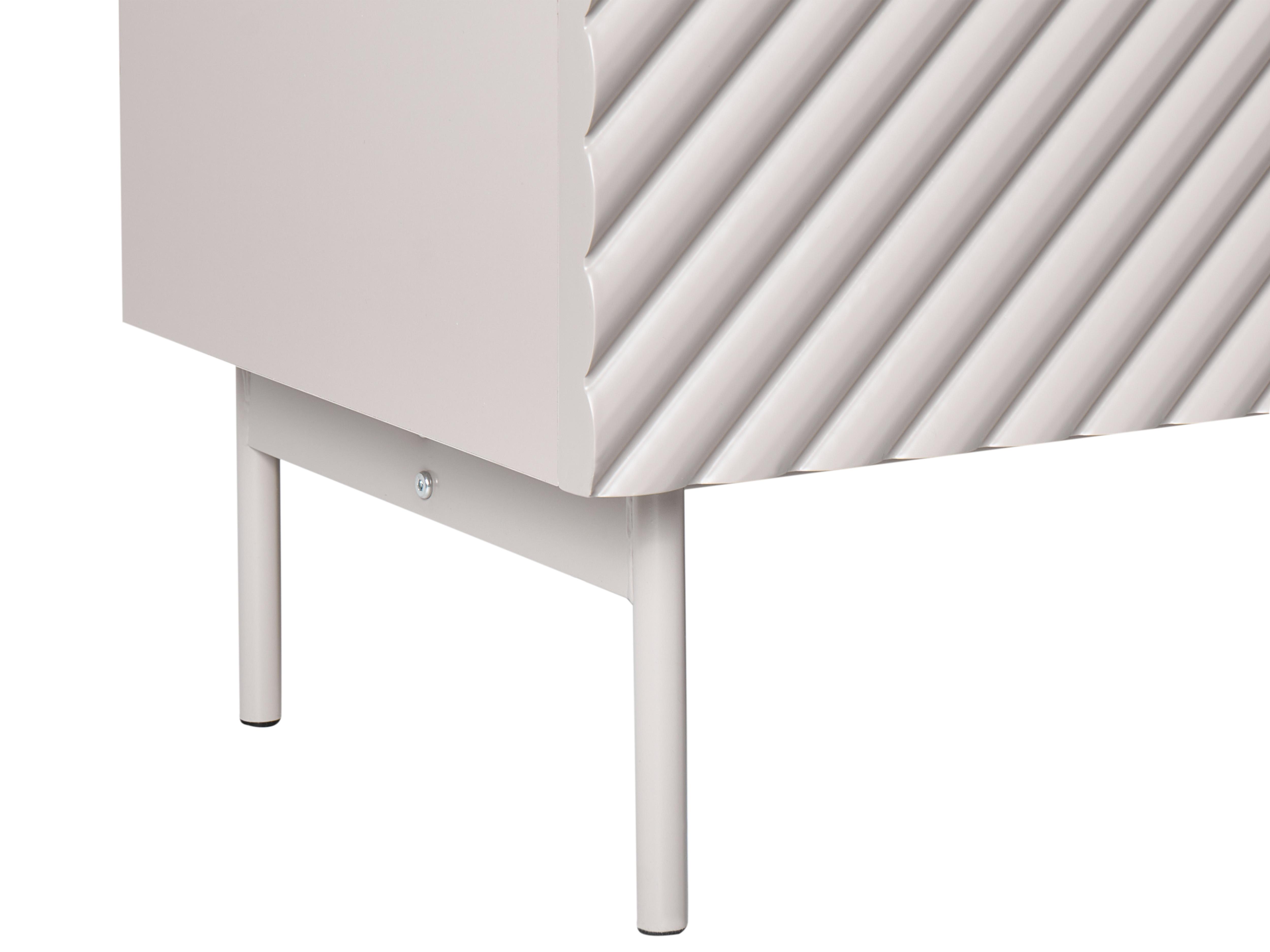 Dressoir met 3 deuren YARAKA Lichtbeige