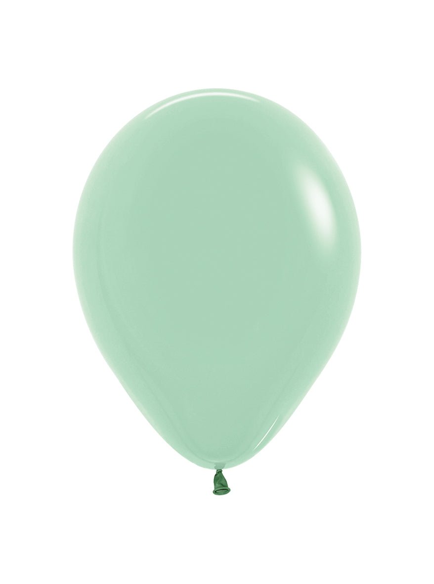 Groene Ballonnen Pastel 23cm 50st