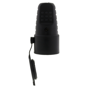 Handson contrastekker rubber zwart