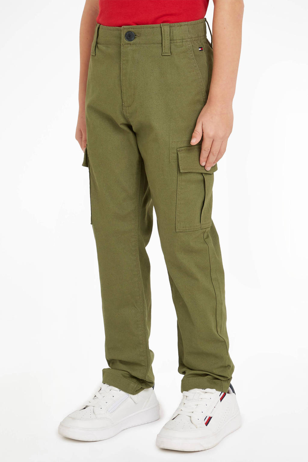 Tommy Hilfiger cargobroek olijfgroen