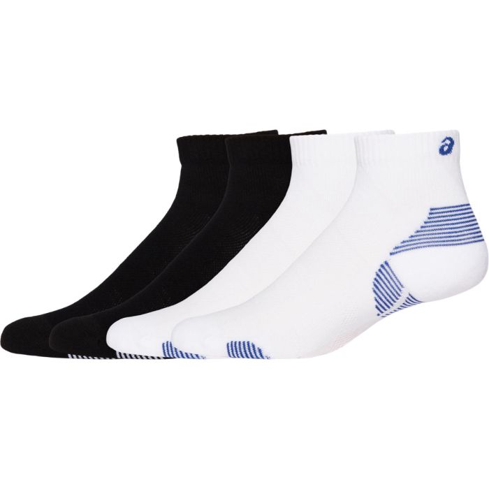 Asics Unisex Strømper FujiTrail Run Quarter Sock 2-pack Hvid