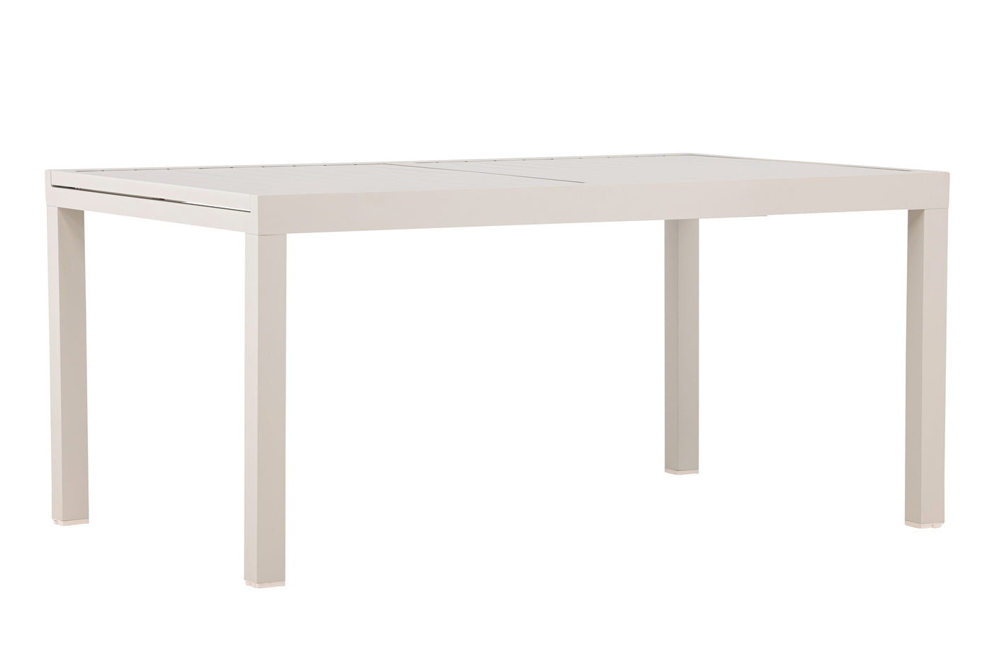 FjÃ´rd - Tuintafel Rechthoek  Beige Aluminium Uitschuifbaar