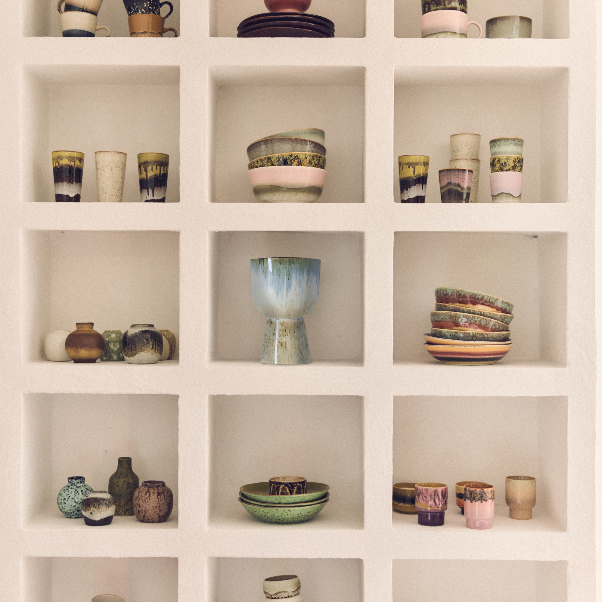 Geurkaars 70's ceramics S Miami