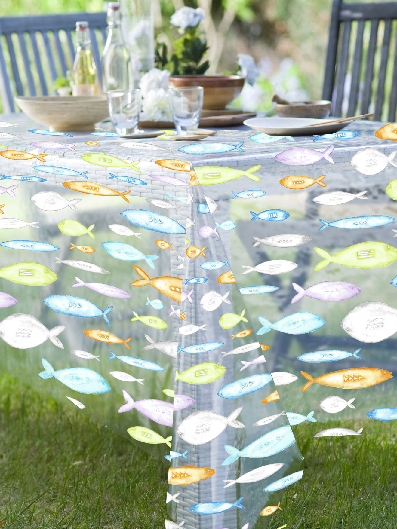 Nappe translucide fantaisie