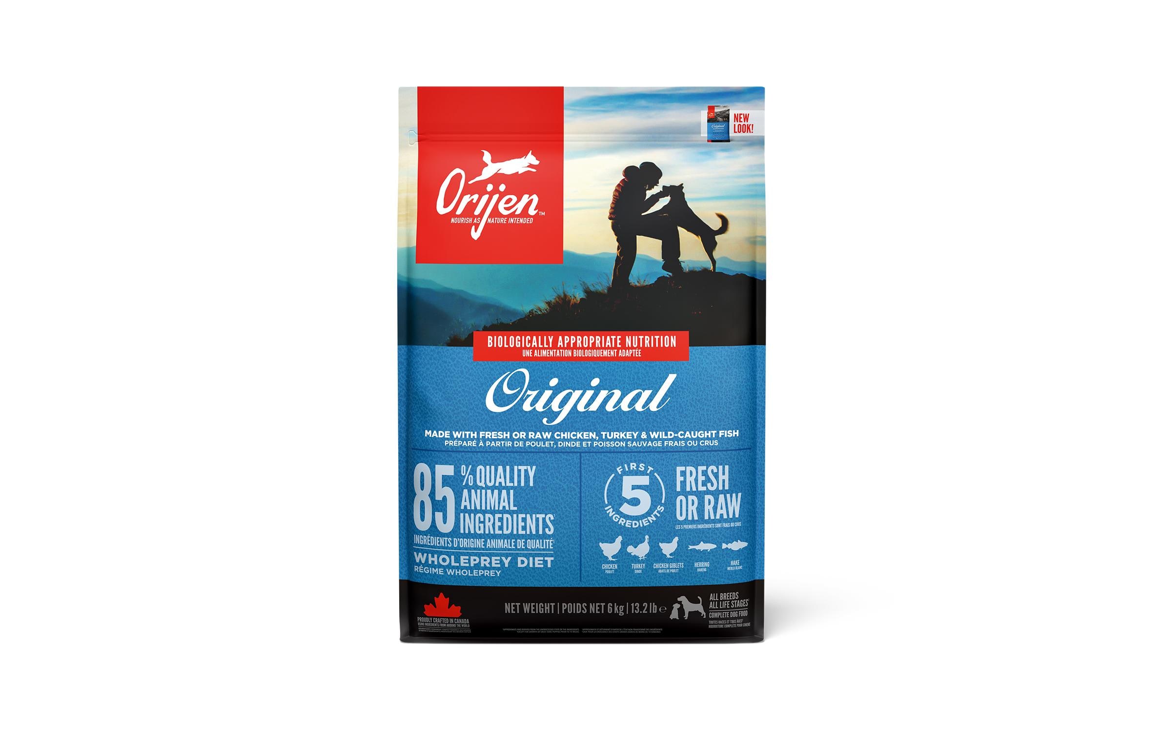 Trockenfutter Dog Original mit Geflügel & Fisch, 6 kgAlleinfutter für Hunde