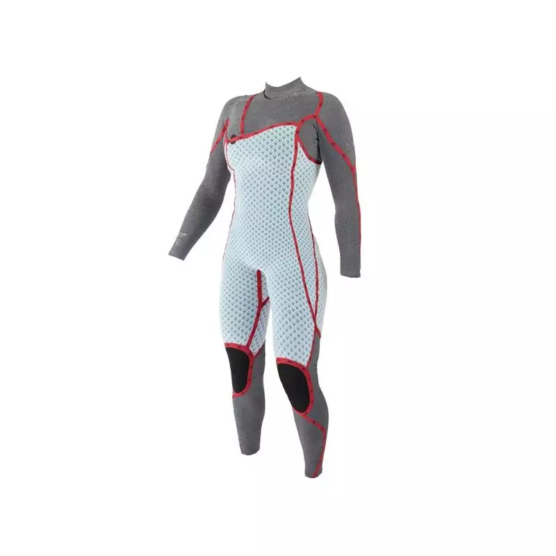 Combinaison intégrale femme SOORUZ Guru Pro 4/3 Chest Zip Blue