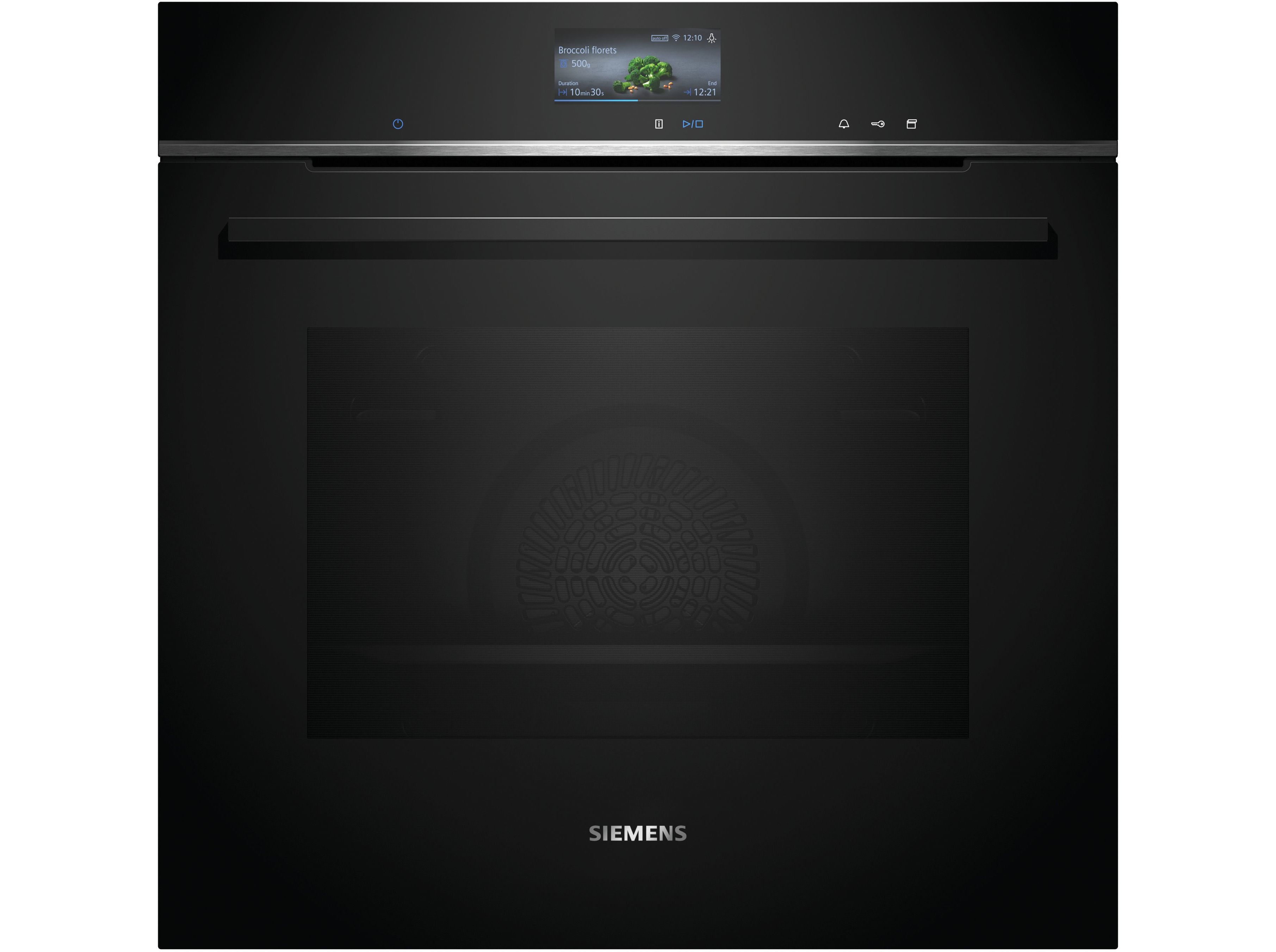 FORNO MULTIFUNÇÕES PIROLITICO SIEMENS HR776G1B1 IQ700 71L
