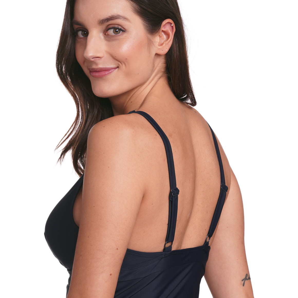 Gina Benotti Damen Shape-Badeanzug mit recyceltem Material nachtblau
