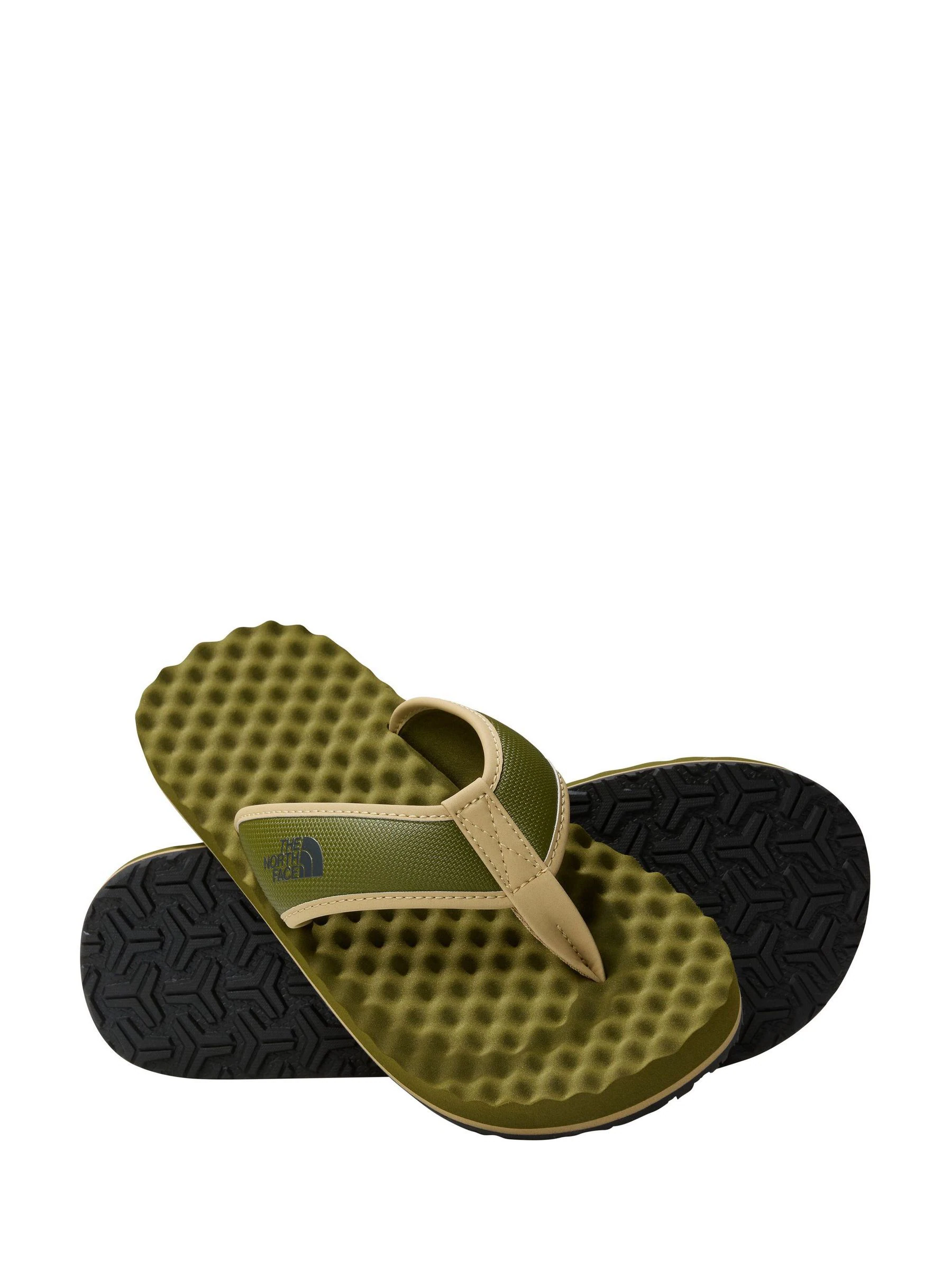Groen - The North Face Base Camp teenslippers voor heren