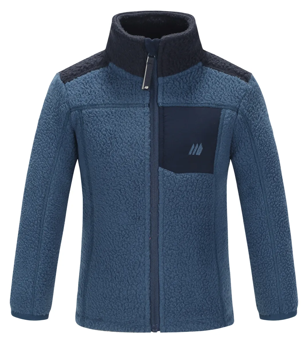 Skogstad K Tuva Pilefleece Jakke Dark Denim