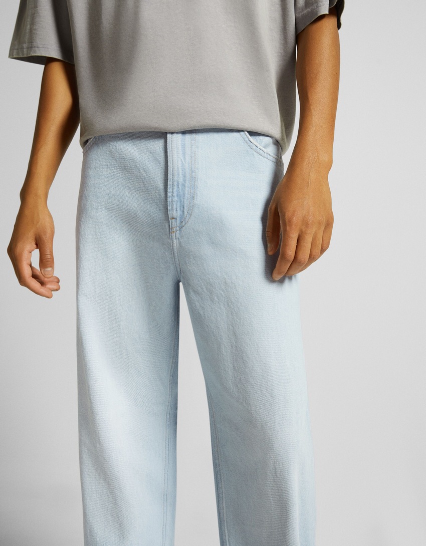 calças jeans largas