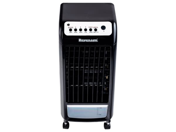 AIRCONDITIONER RAVANSON KR-2011 SVART HVIT 75W Timer 444m3/t 3pr. luft