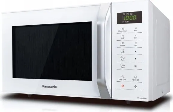 Panasonic NN-K35NWM - Mikrobølgeovn med grill - 24 liter - 900 W - hvid
