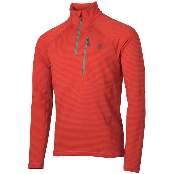 Sweat polaire randonnée TERNUA MOMHIL TOP RED ALERT