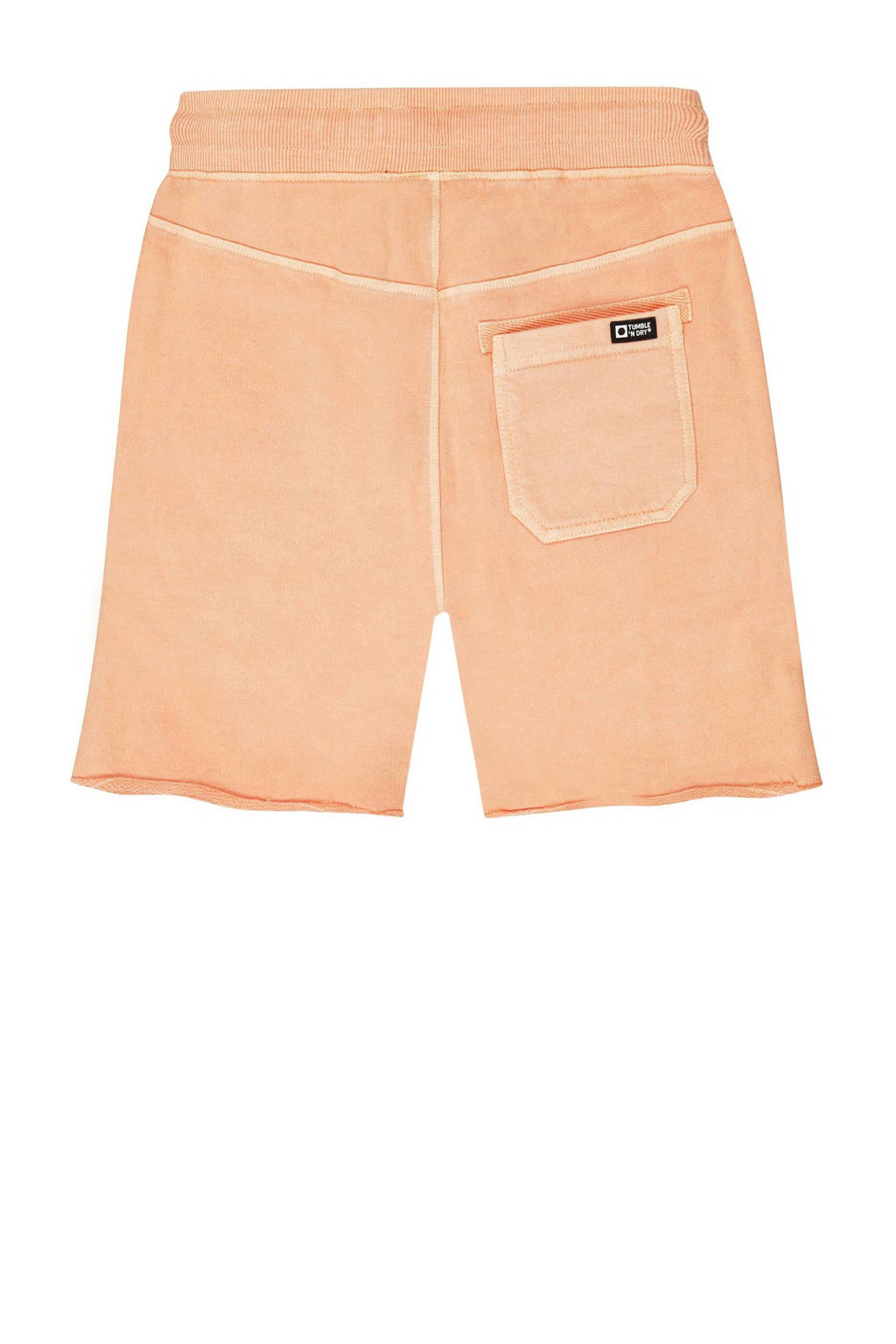 Tumble 'n Dry regular fit sweatshort Fresno licht oranje