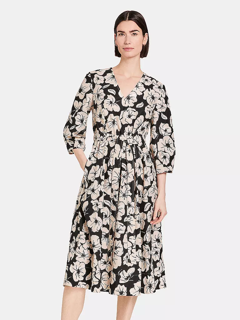 GERRY WEBER Midikleid schwarz