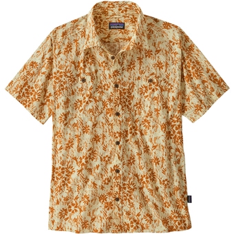 Patagonia Back Step Hemd Wildflower Pastel: Buttercup Yellow Herren