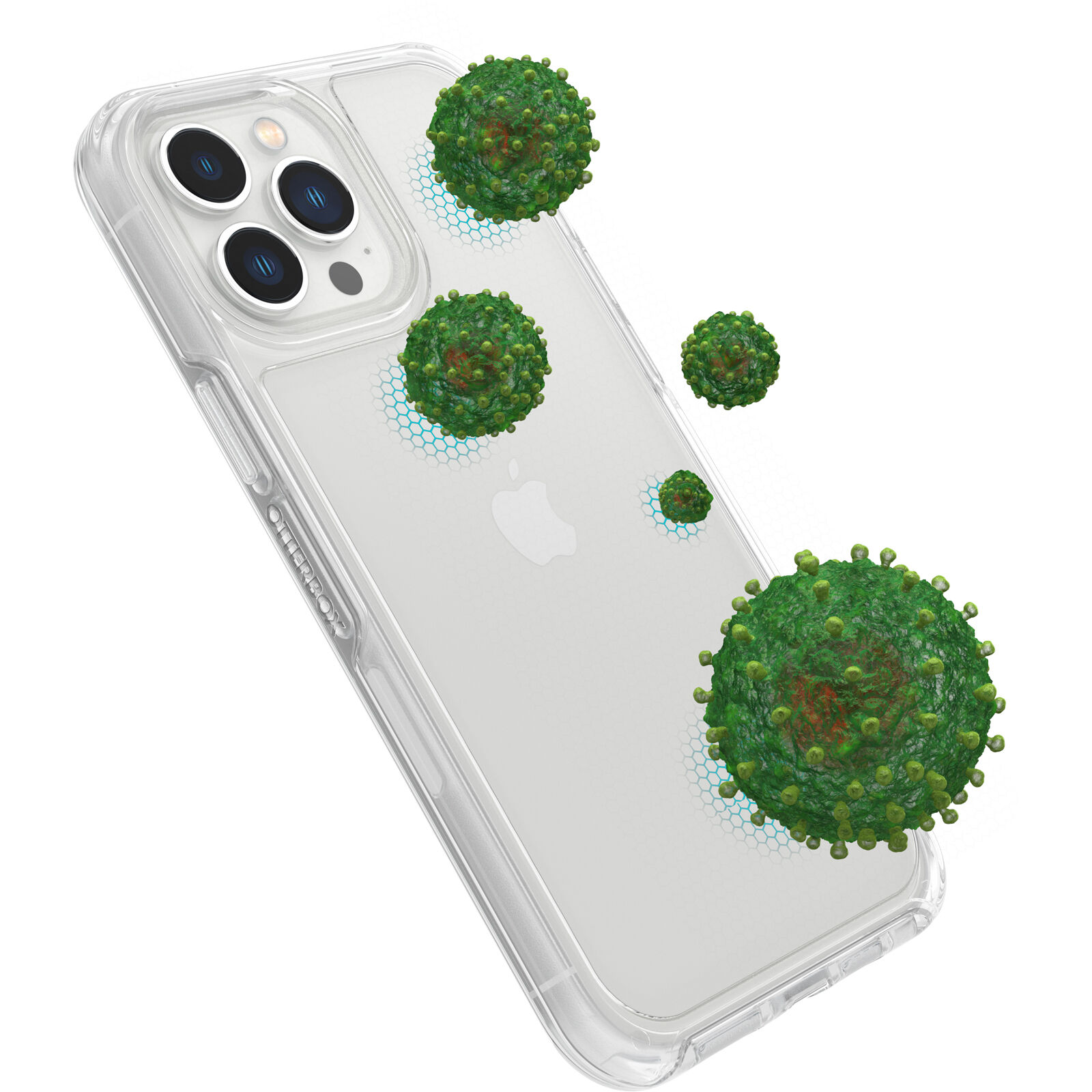 Samsung Galaxy S23 Ultra 5G Antimikrobielle Outdoor Case Hülle Symmetry Series Recycelter Kunststoff (77-91157) - Schwarz