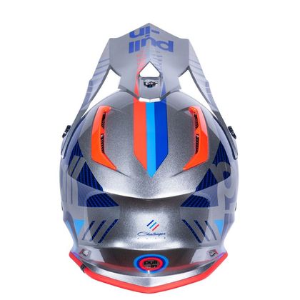 Casque cross Pull-in RACE 2024 - Bleu / Blanc