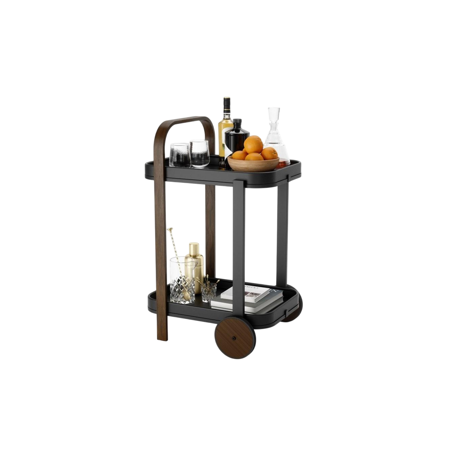 Bartrolley Bellwood, Dunkelbraun/Schwarz
