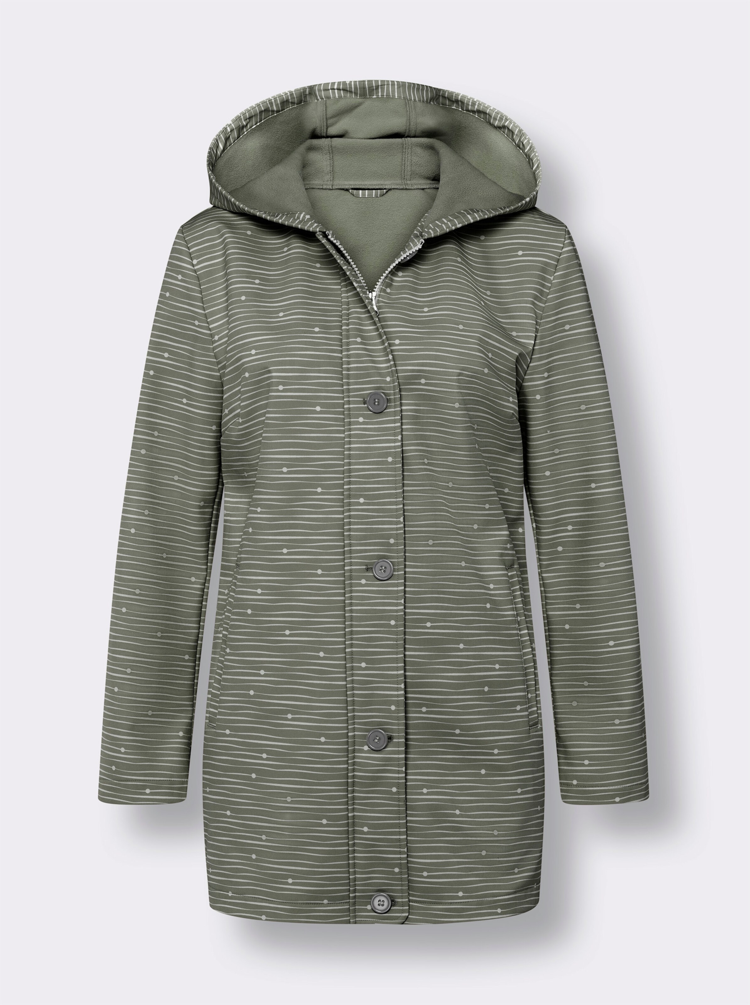 Softshelljacke mit wärmendem Fleece-Futter