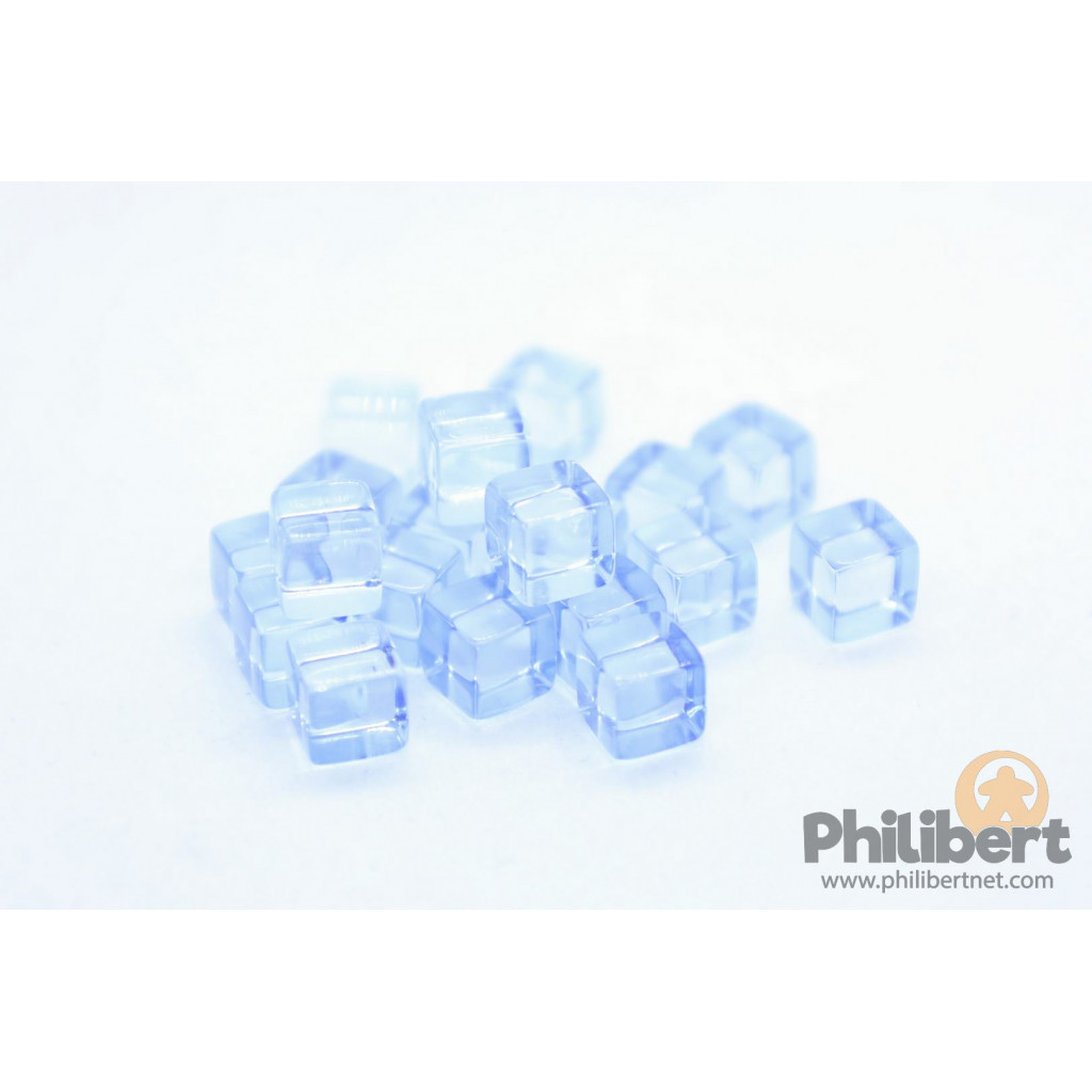 20 Petits Cubes Transparents