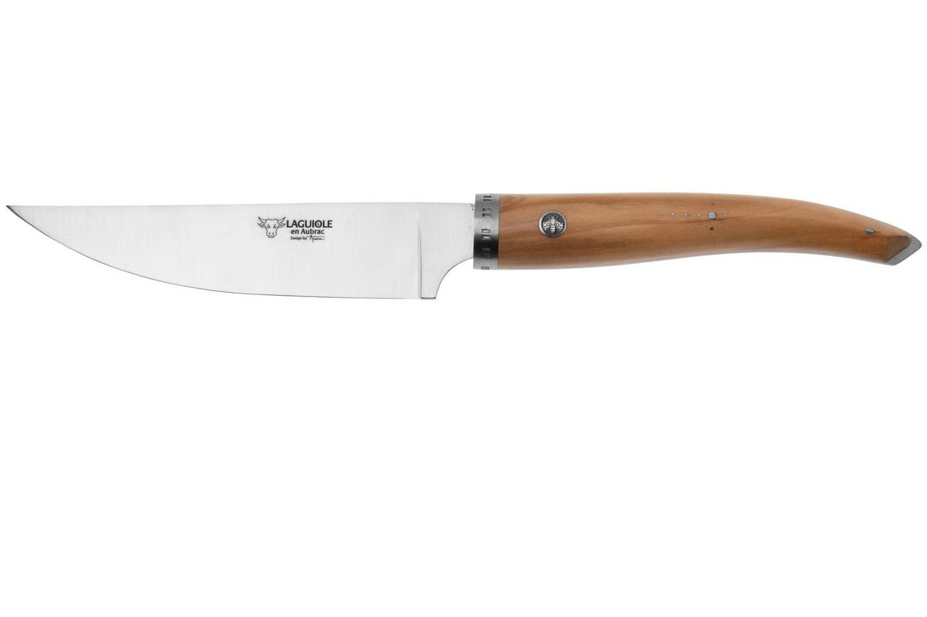 Laguiole en Aubrac Gourmet CGO15OLI olijfhout, koksmes, 15 cm