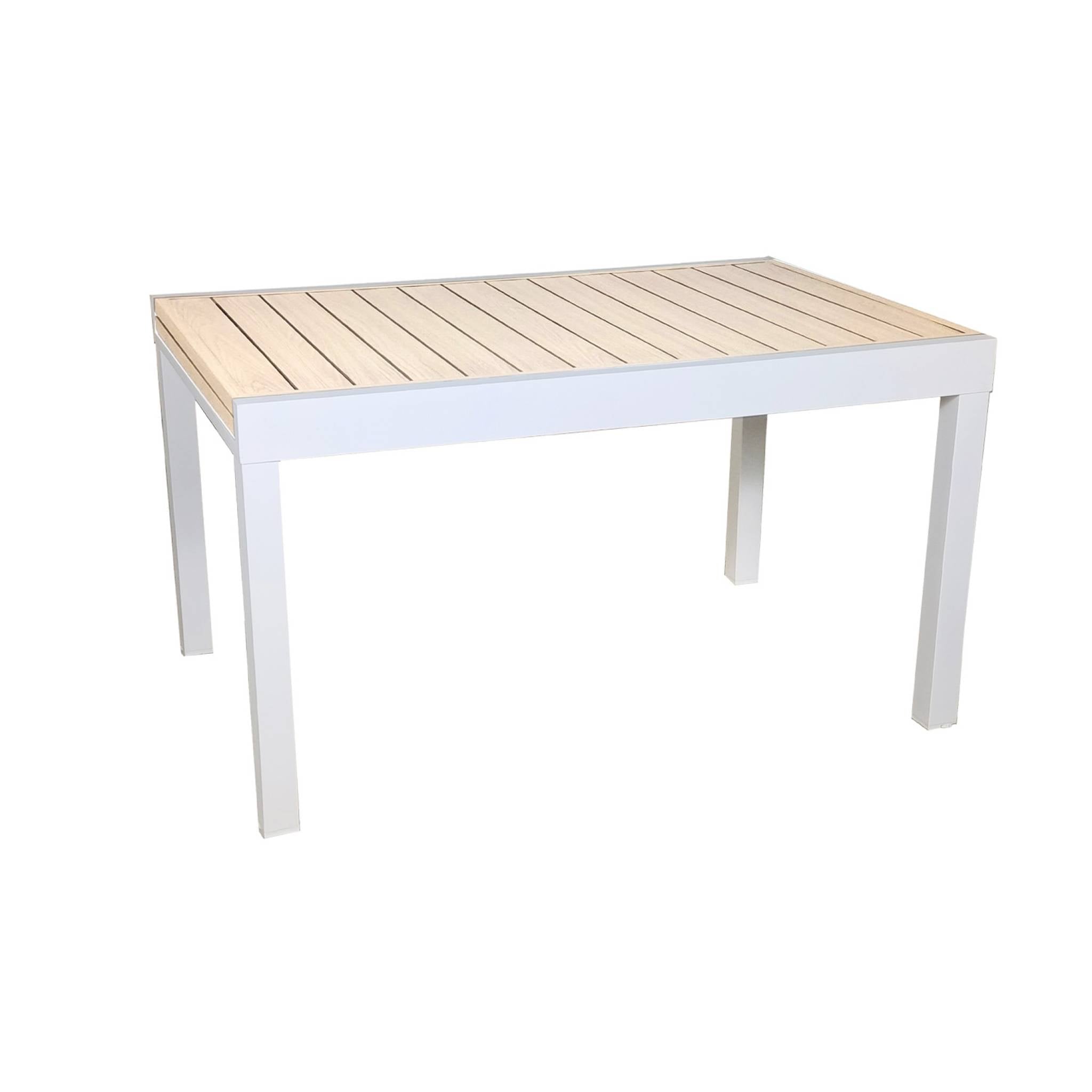 sweeek - Uitschuifbare aluminium tuintafel voor 8 personen