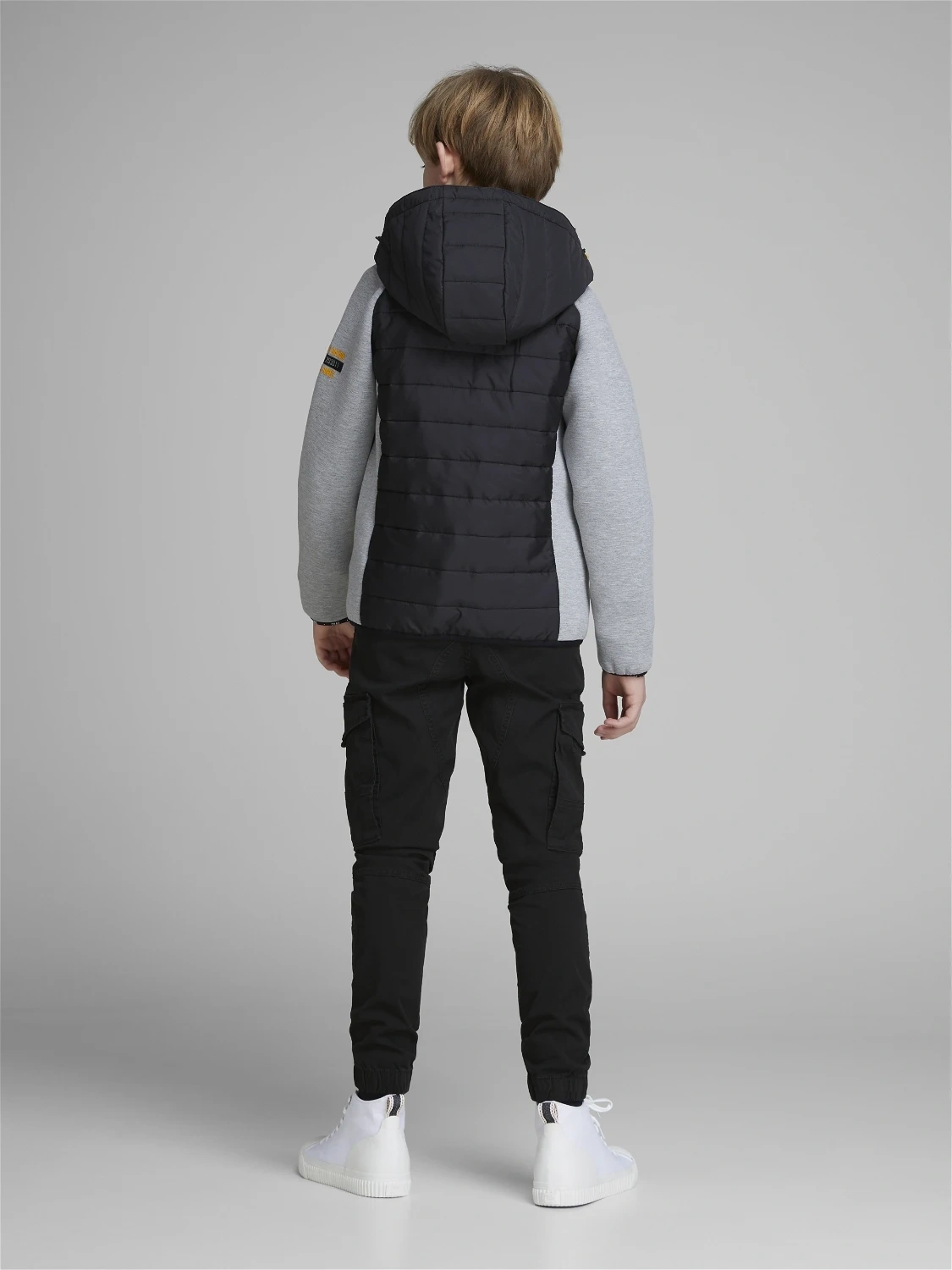 Cargohose JPSTPAUL JJFLAKE AKM 542 in black