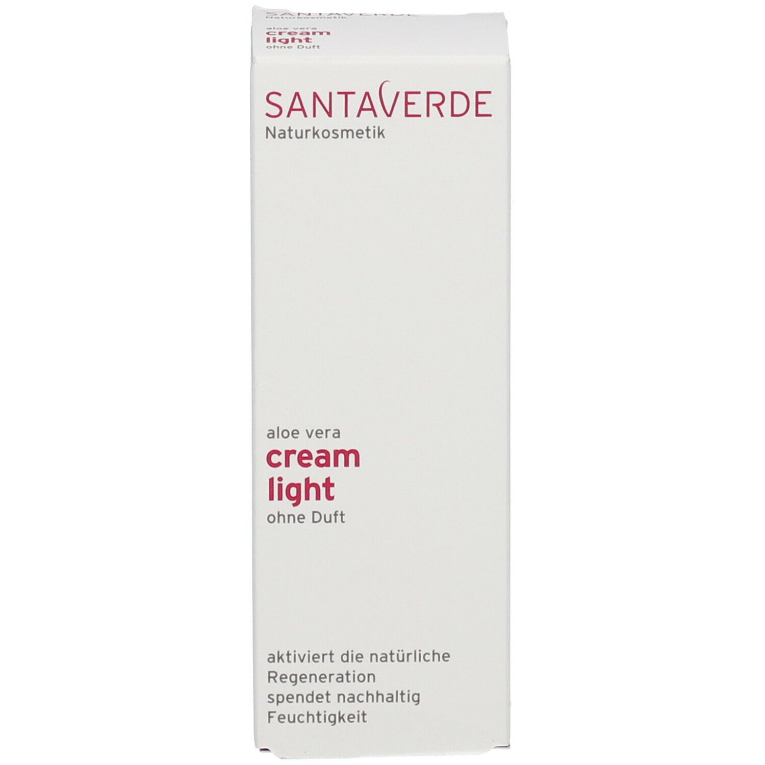 SANTAVERDE aloe vera creme light ohne Duft