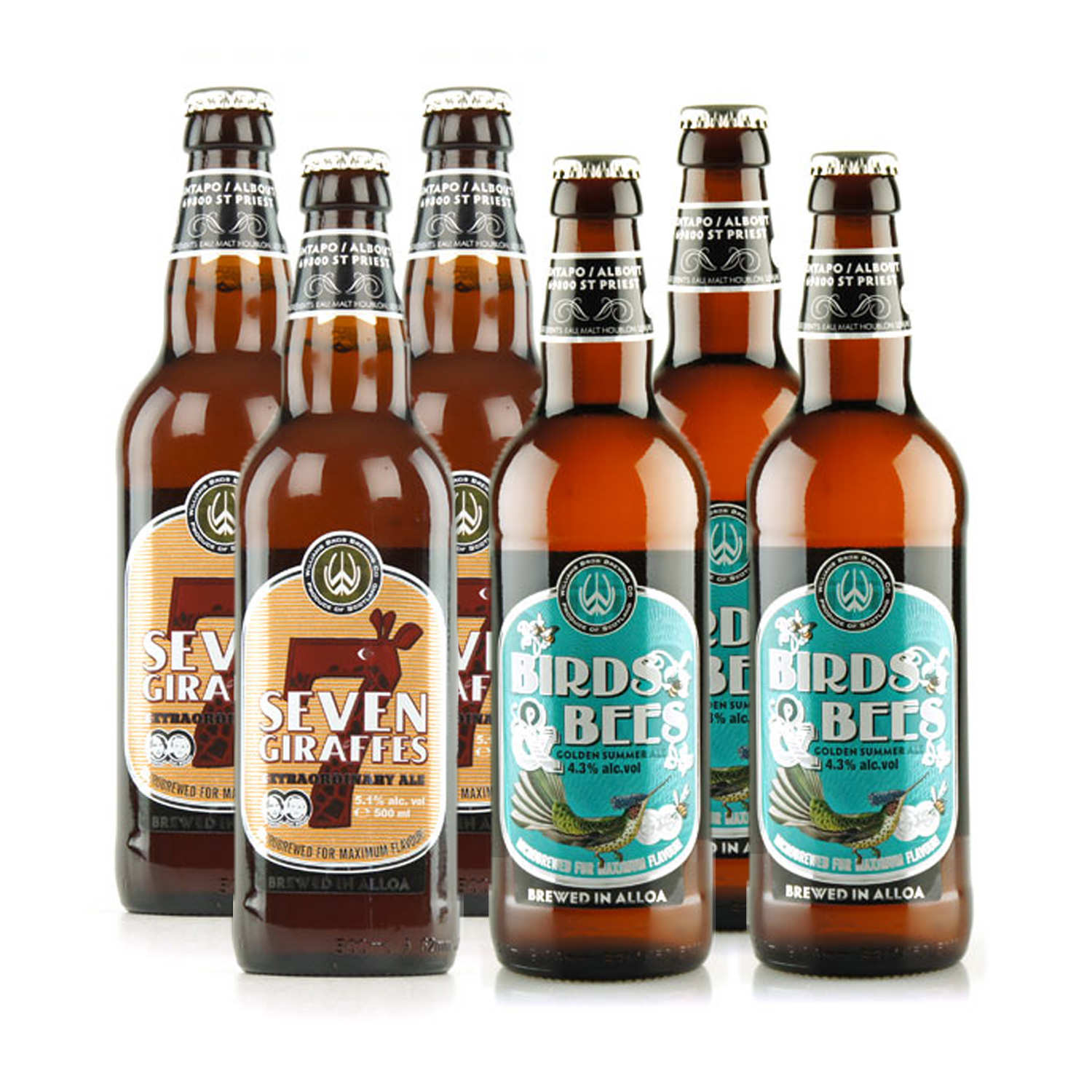 Assortiment de 6 bières Williams Bros Brewing