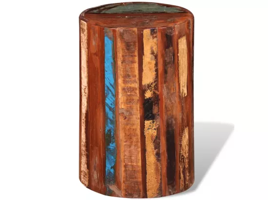 Tabouret Bois de récupération massif