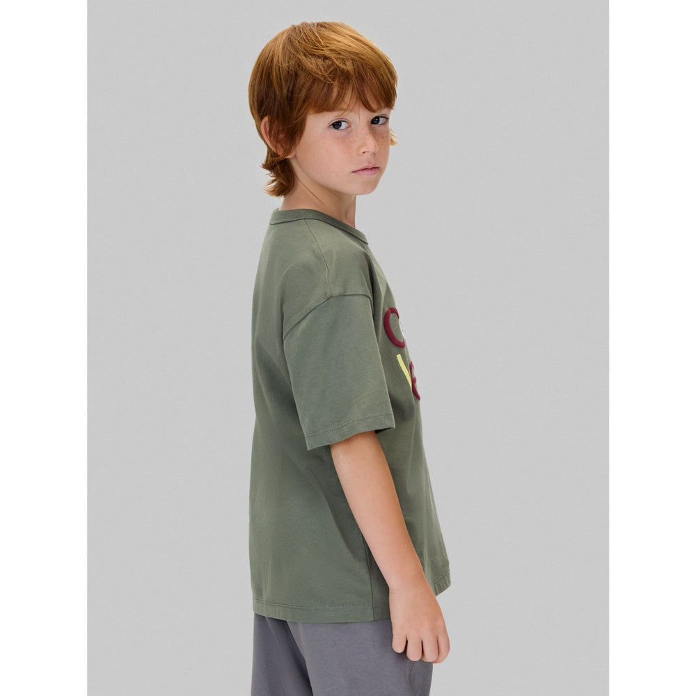 Køb Calvin Klein Thyme Farve Logo Graphic Ss T-Shirt