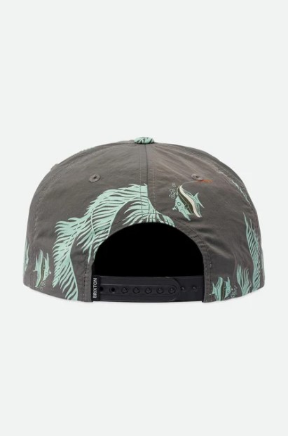 Brixton Henshaw MP Snapback Aloha Black