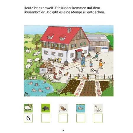 Hauschka Verlag Mathe auf dem Bauernhof 1. Klasse