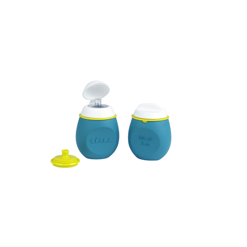 Lot Babypote 2 en 1 et Portion - Blue - BEABA
